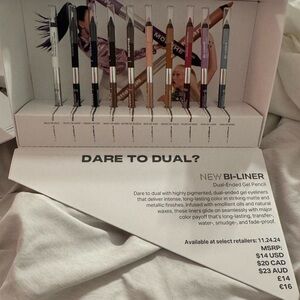 Gift Set of 10 Morphe Bi-Liner Dual-Ended Gel Eye Liners